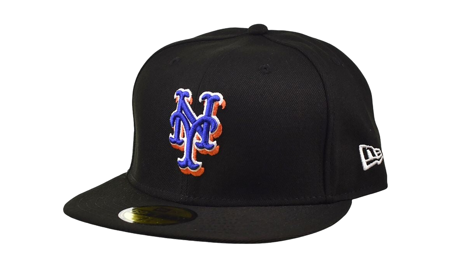 59FIFTY New York Mets Fitted Hat "Black" 70639031