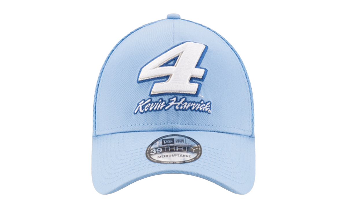 39THIRTY Busch Light NASCAR Kevin Harvick #4 Neo Flex Fit Hat "Light Blue" NE617