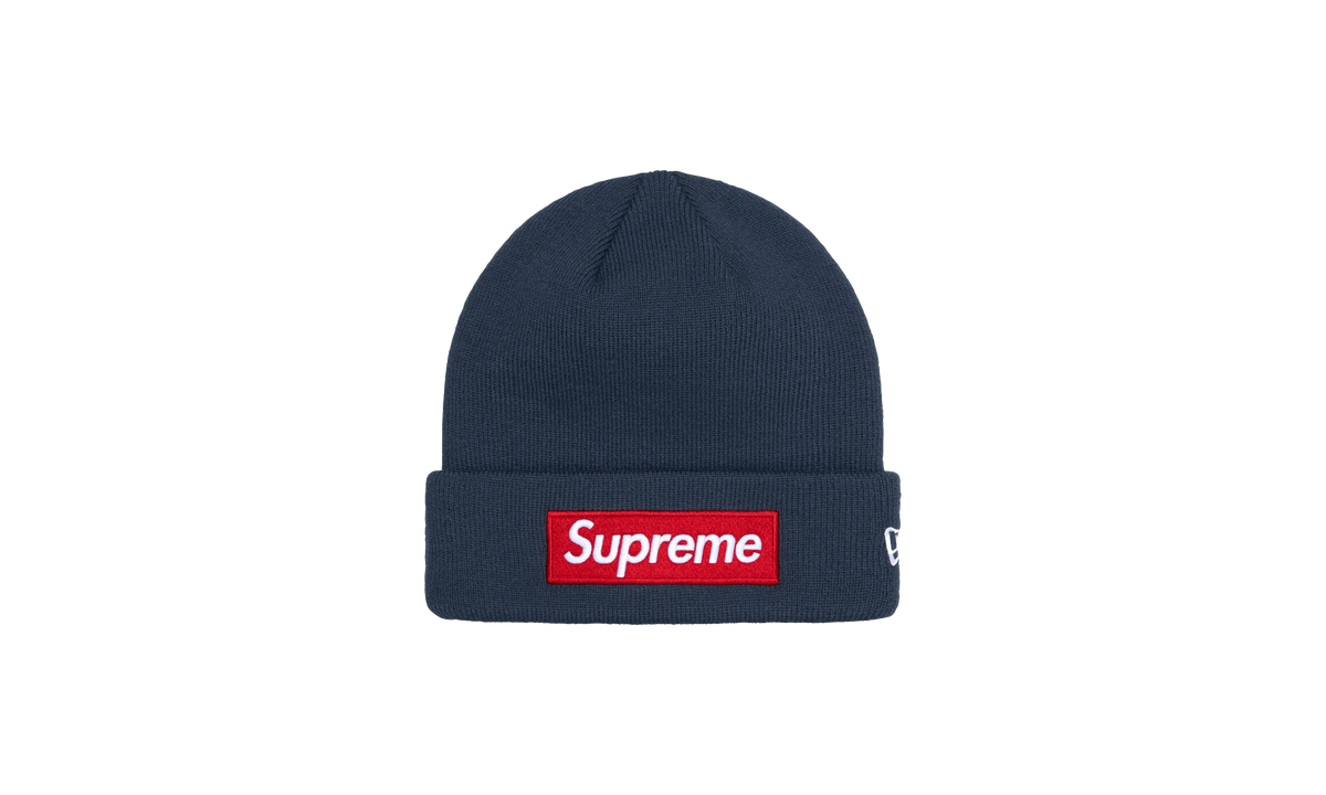New Era® Box Logo Beanie "FW24 Navy" SU936