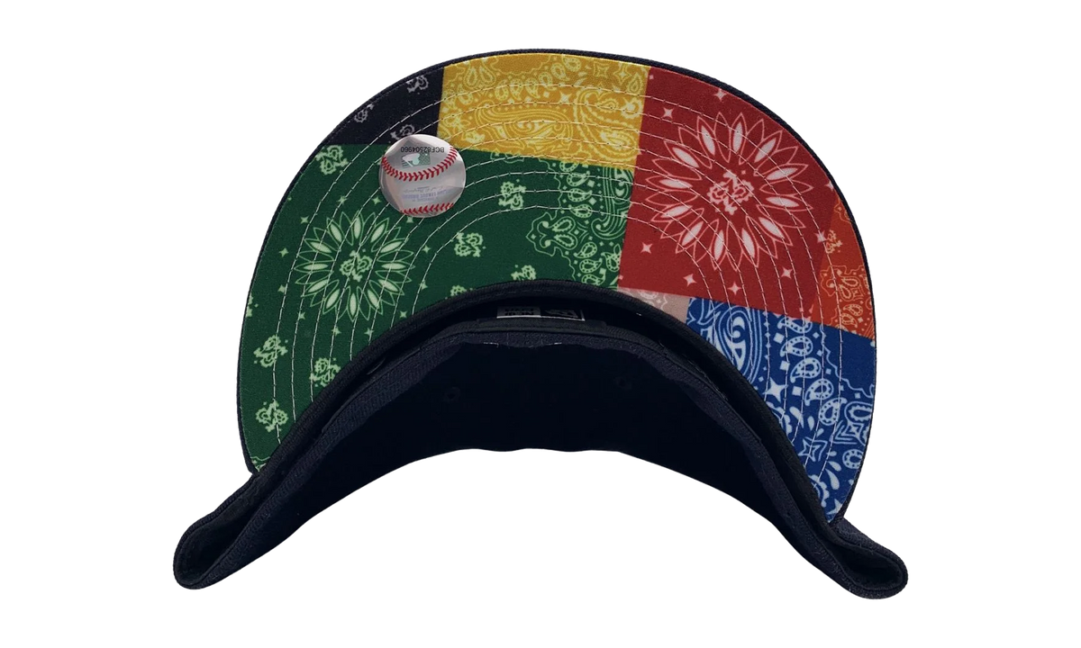 59FIFTY Houston Astros Patchwork Bottom Fitted Hat "Navy Blue / Multicolor" NE524