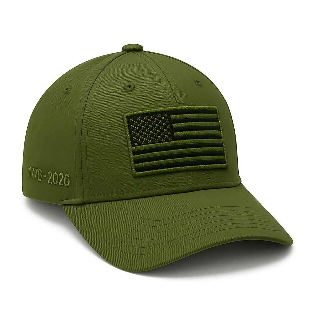 America 250th Anniversary Hat – American Flag Baseball Cap 1776 - 2026 (Exclusive)