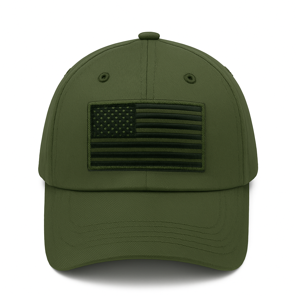 America 250th Anniversary Hat – Army Green American Flag Baseball Cap 1776 - 2026 (Exclusive)