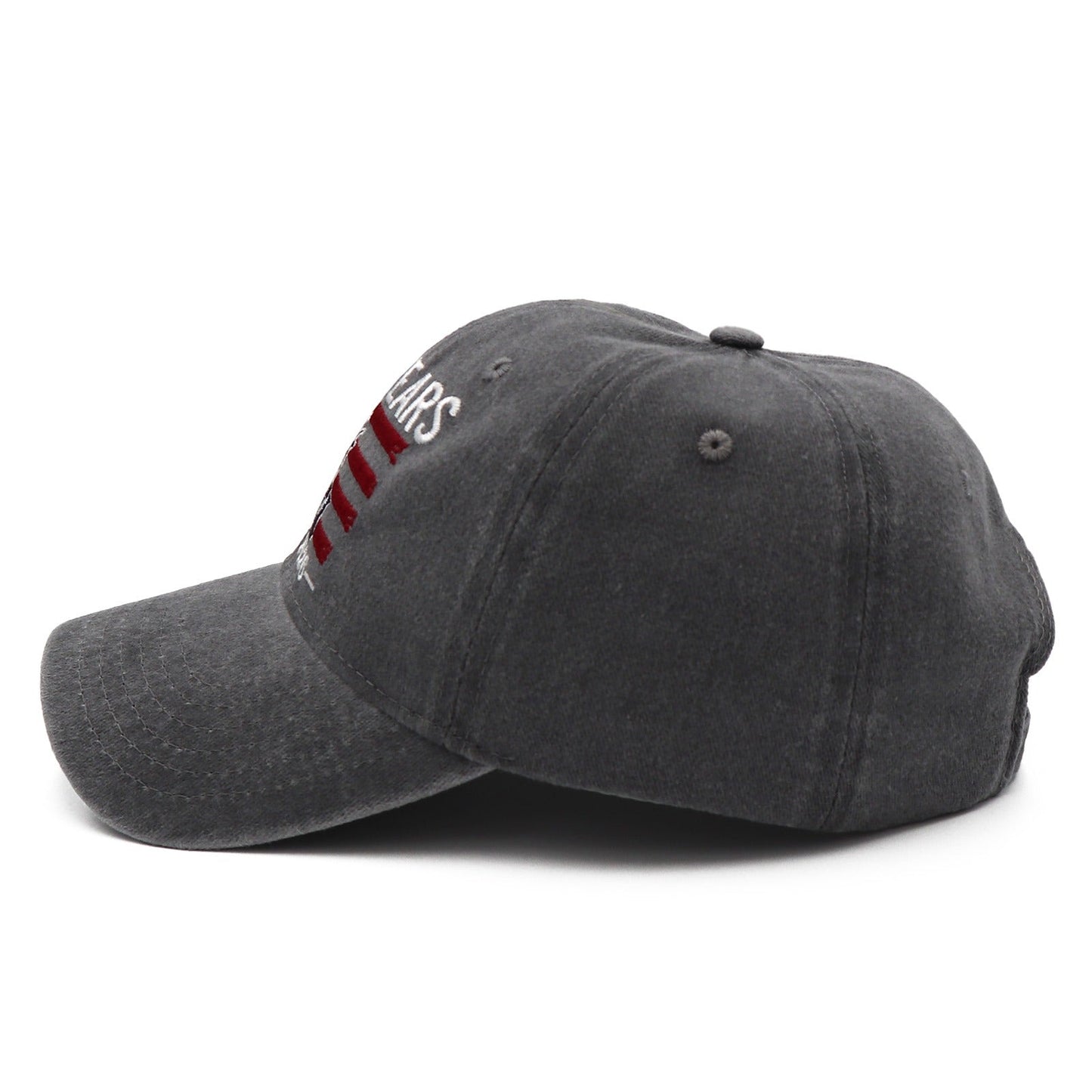 250 Years of Freedom Hat | 1776 - 2026 Patriotic Vintage Baseball Cap with Statue of Liberty Embroidery - Great for Dads and Grads - Charcoal