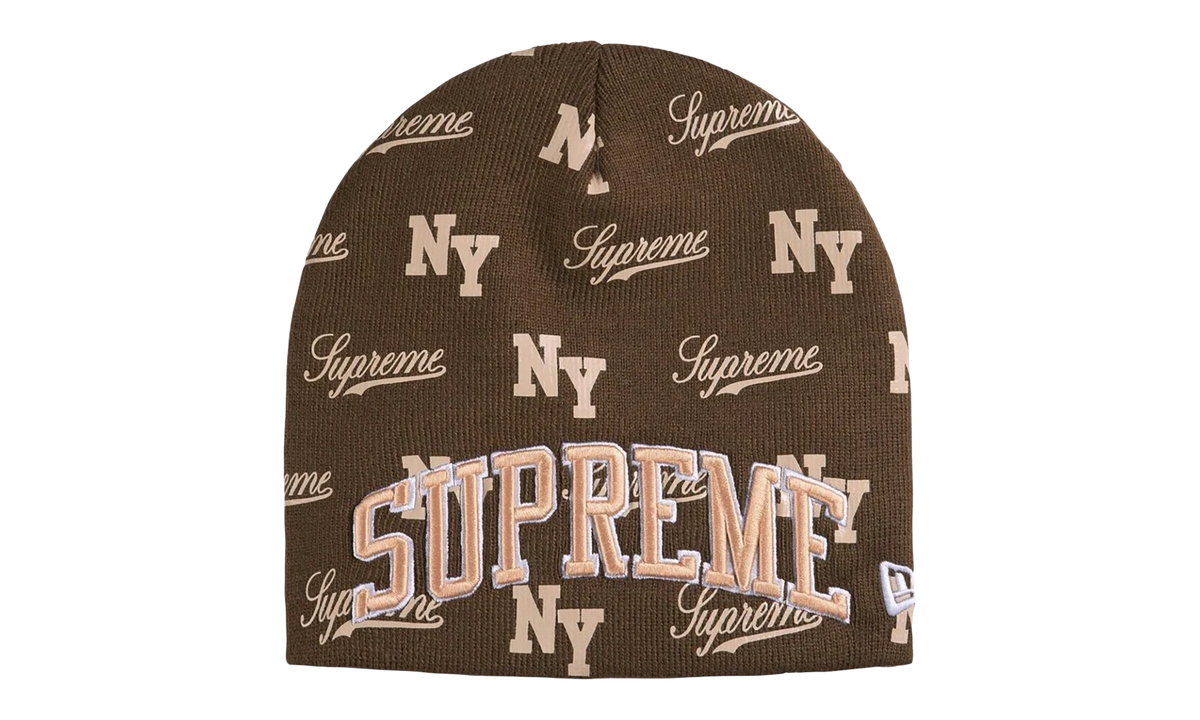 New Era Monogram Beanie "SS26 - Brown" SU27859