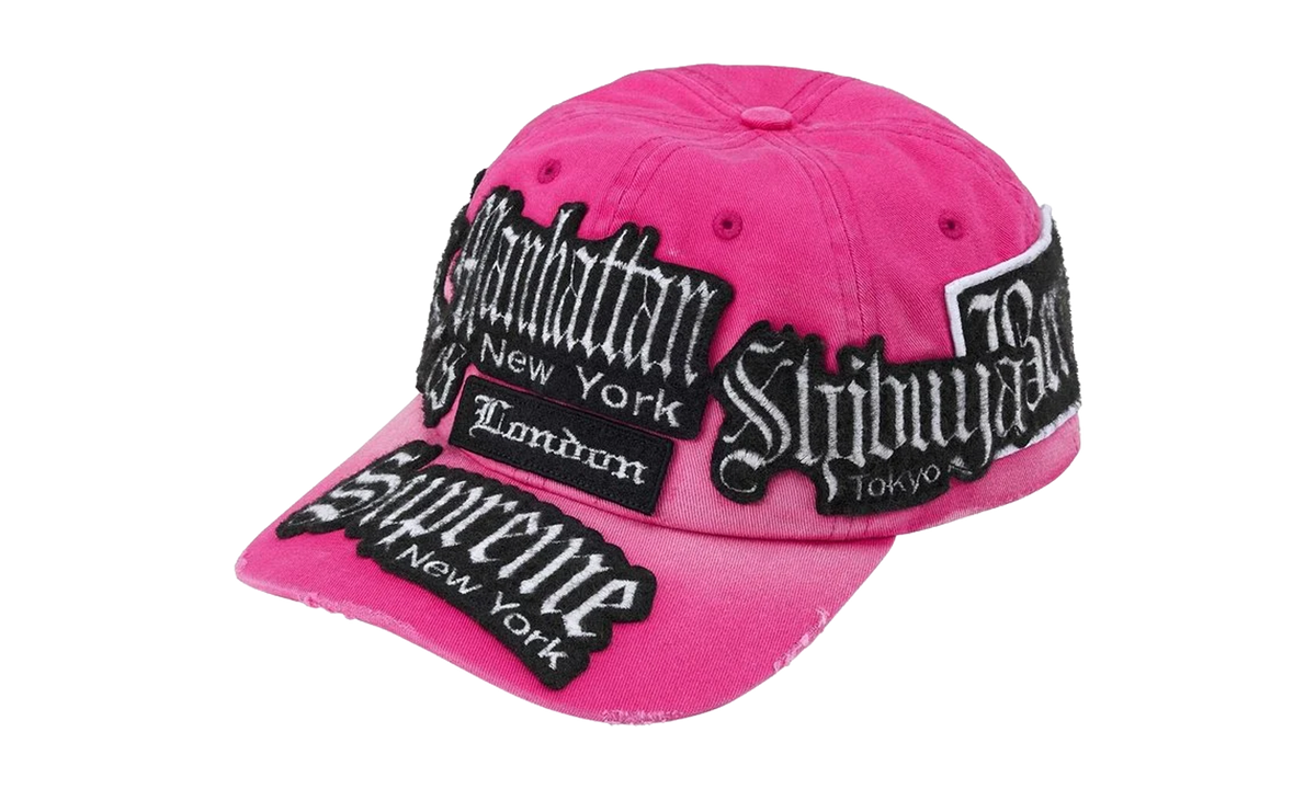 City Patches 6-Panel Hat "SS26 - Pink" SU27534