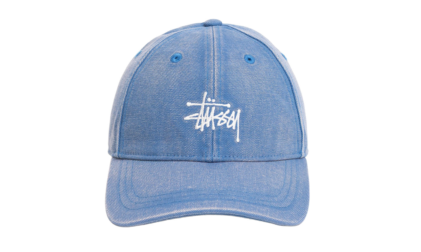 Basic CAP WASHED CANVAS "Blue" STUS404