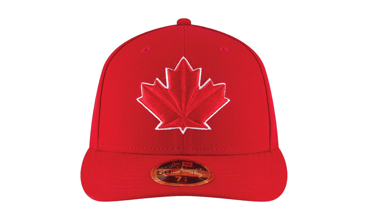 59FIFTY Toronto Blue Jays 2017 Low Profile Authentic Fitted Hat "Red" NE963