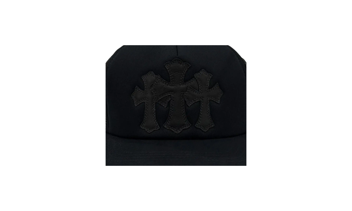 Triple Cross Trucker Hat "Blackout" CHRM0576