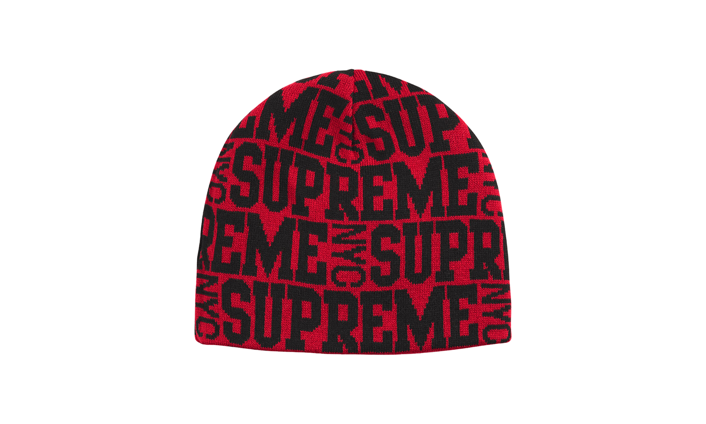 Reversible Camo Beanie "FW26 - Red" SU28364