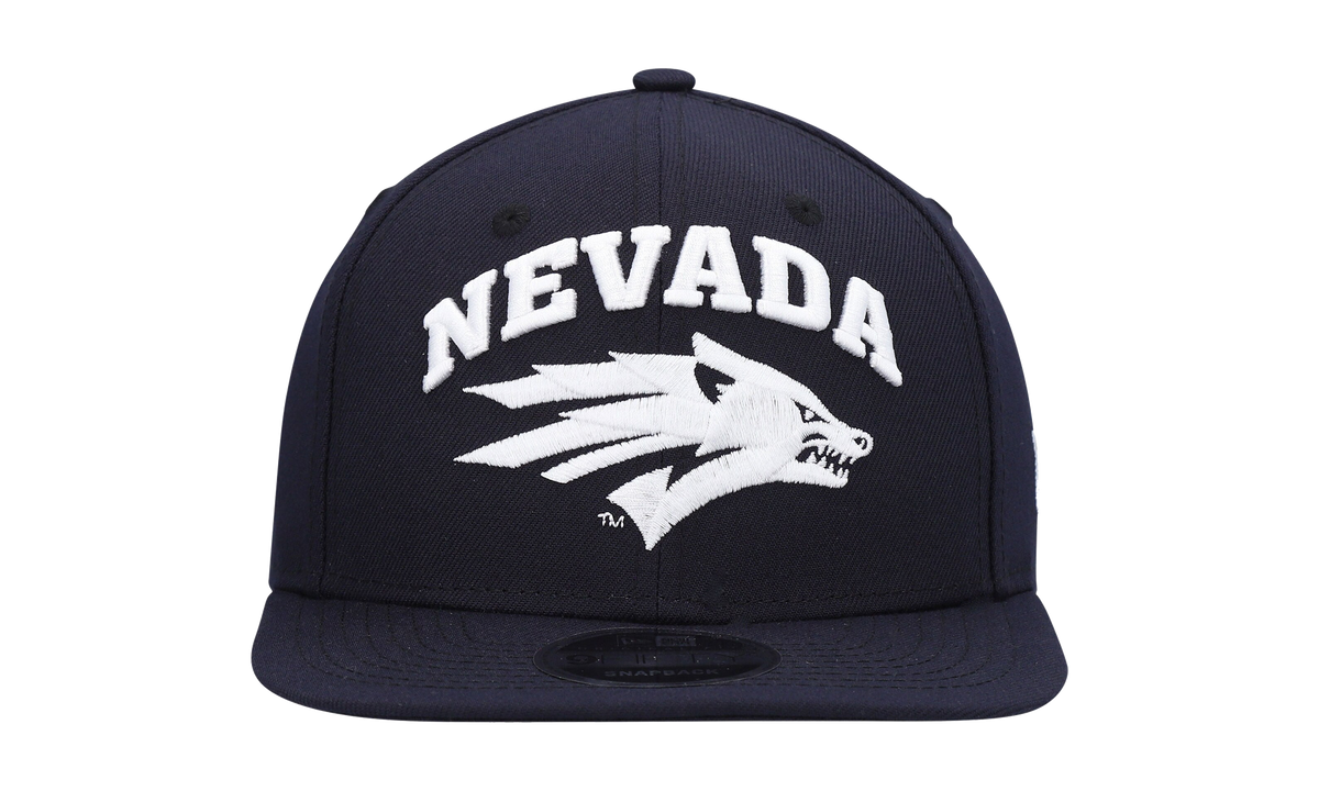 9FIFTY Nevada Wolf Pack Snapback Hat "Navy" NE1019