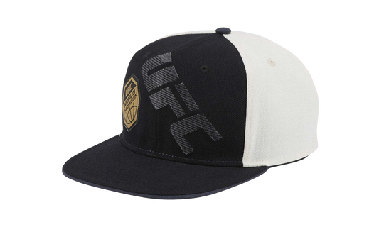 UFC Flat Brim Snapback Hat "Black / Cream /Gold" VW41Z 040 UUFC