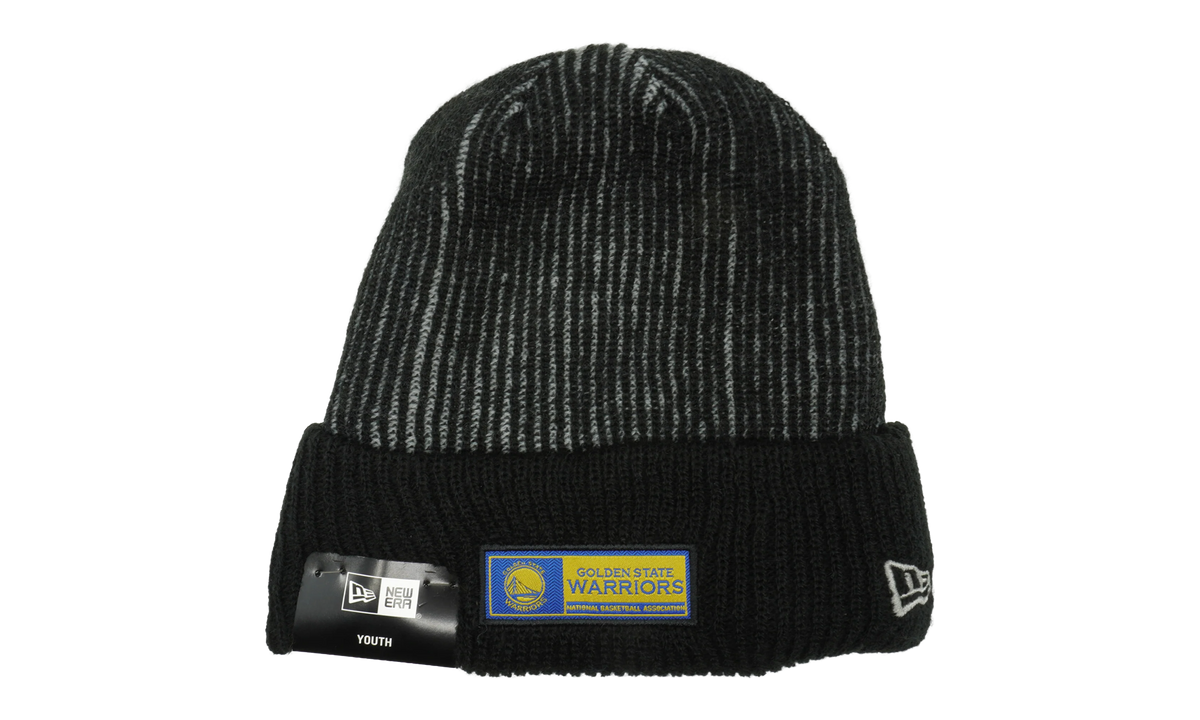 Golden State Warriors NBA Tech Knit Beanie Youth "Black" NE1193
