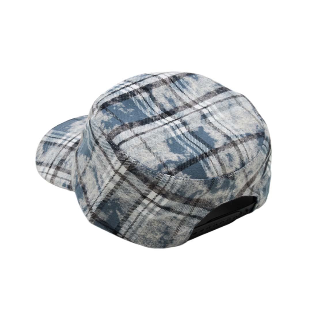 Cactus Valley Flannel Painters Cap Blue Hat