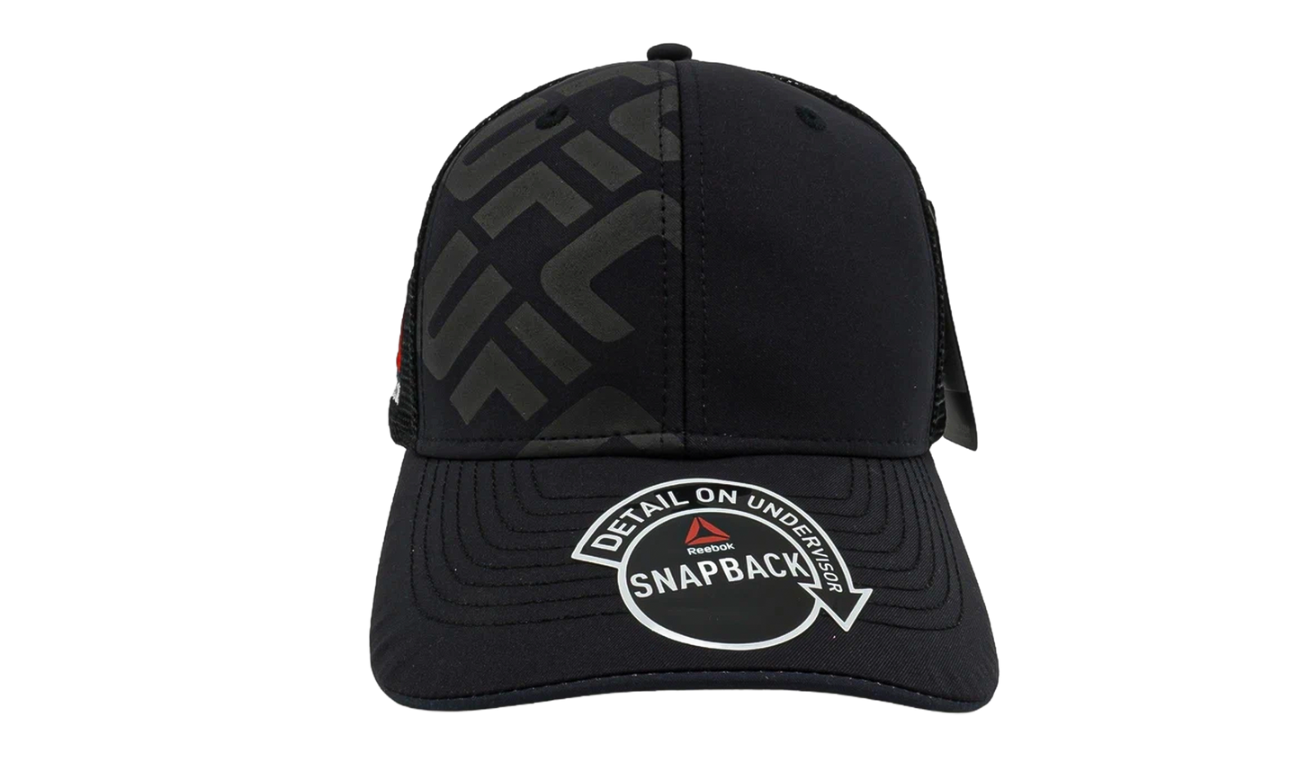 UFC Meshback Snapback Trucker Hat "Black/Dark Grey" VR57Z 040 UUFC