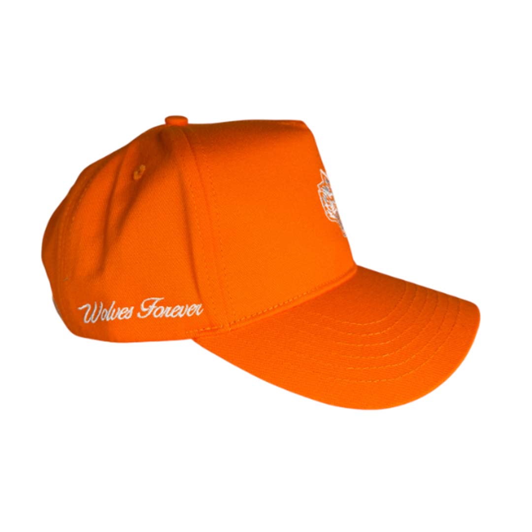 Darcsport Forever Wolf 5 Panel Hat Orange