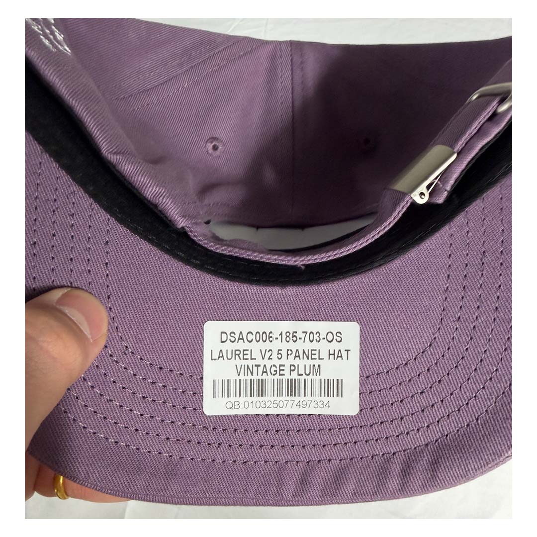 Darcsport Laurel V2 5 Panel Hat Vintage Plum