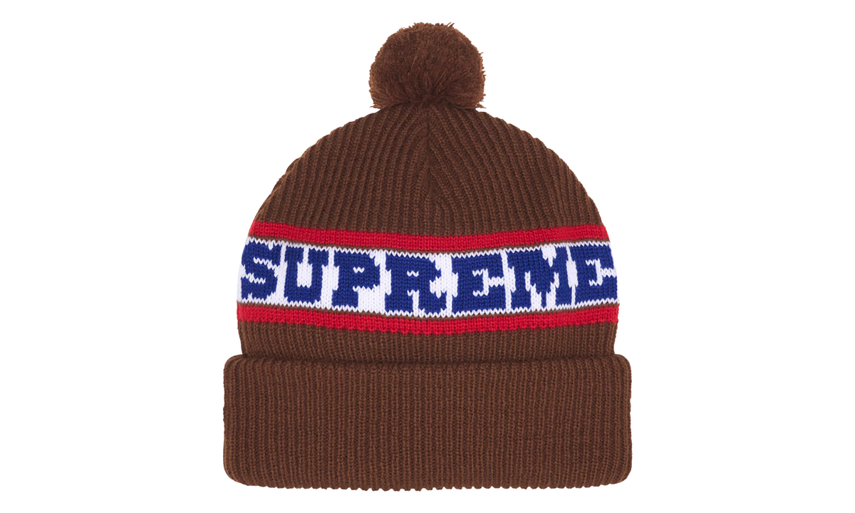 Big Stripe Beanie "FW24 - Brown" SU27991