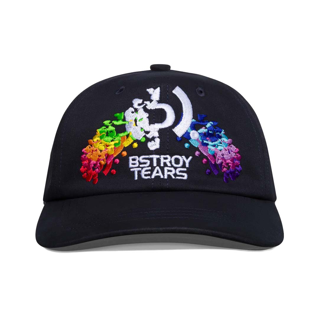 Denim Tears Bstroy Tears Rainbow Wreath Black Hat