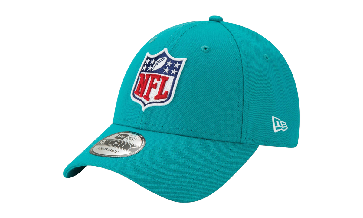 9FORTY Shield Logo Strapback Hat "Teal" NE574