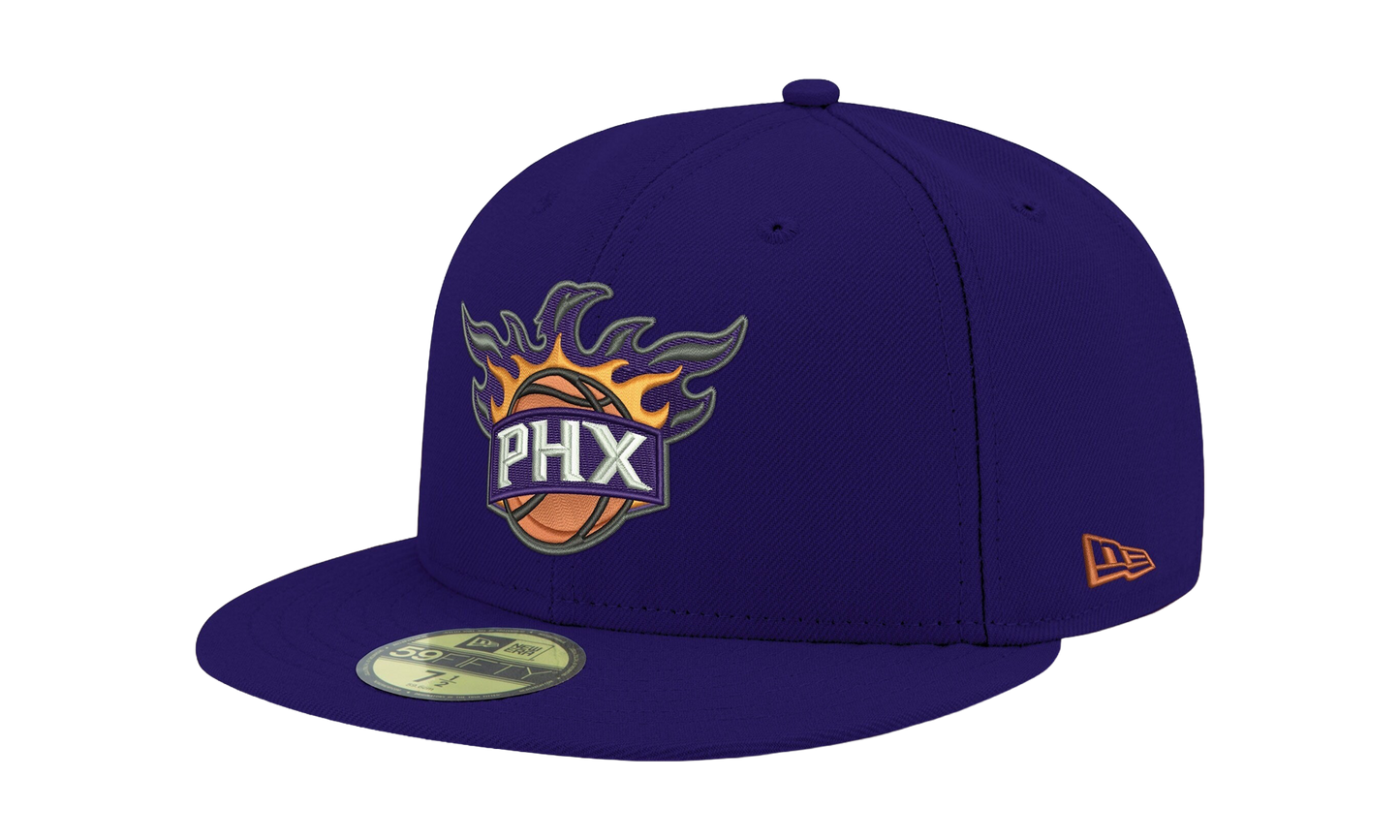 59FIFTY Phoenix Suns Fitted Hat "Purple" NE939