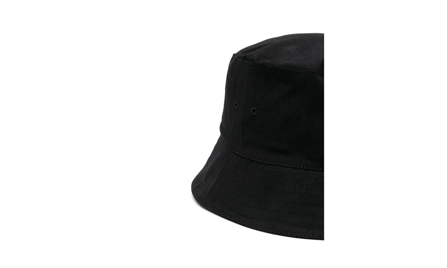 Helvetica Bucket Hat "Black" OWLB021C99FAB11001
