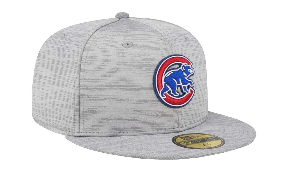 59FIFTY Chicago Cubs Clubhouse Fitted Hat "Heather Gray" NE862