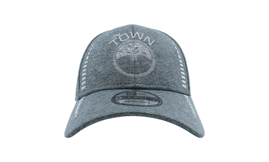 9FORTY Golden State Warriors City Edition Speed Shot Strapback Hat "Heather Grey" NE690