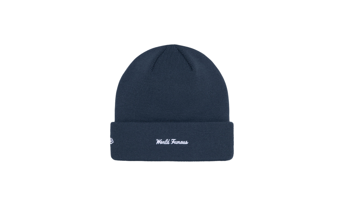 New Era® Box Logo Beanie "FW24 Navy" SU936