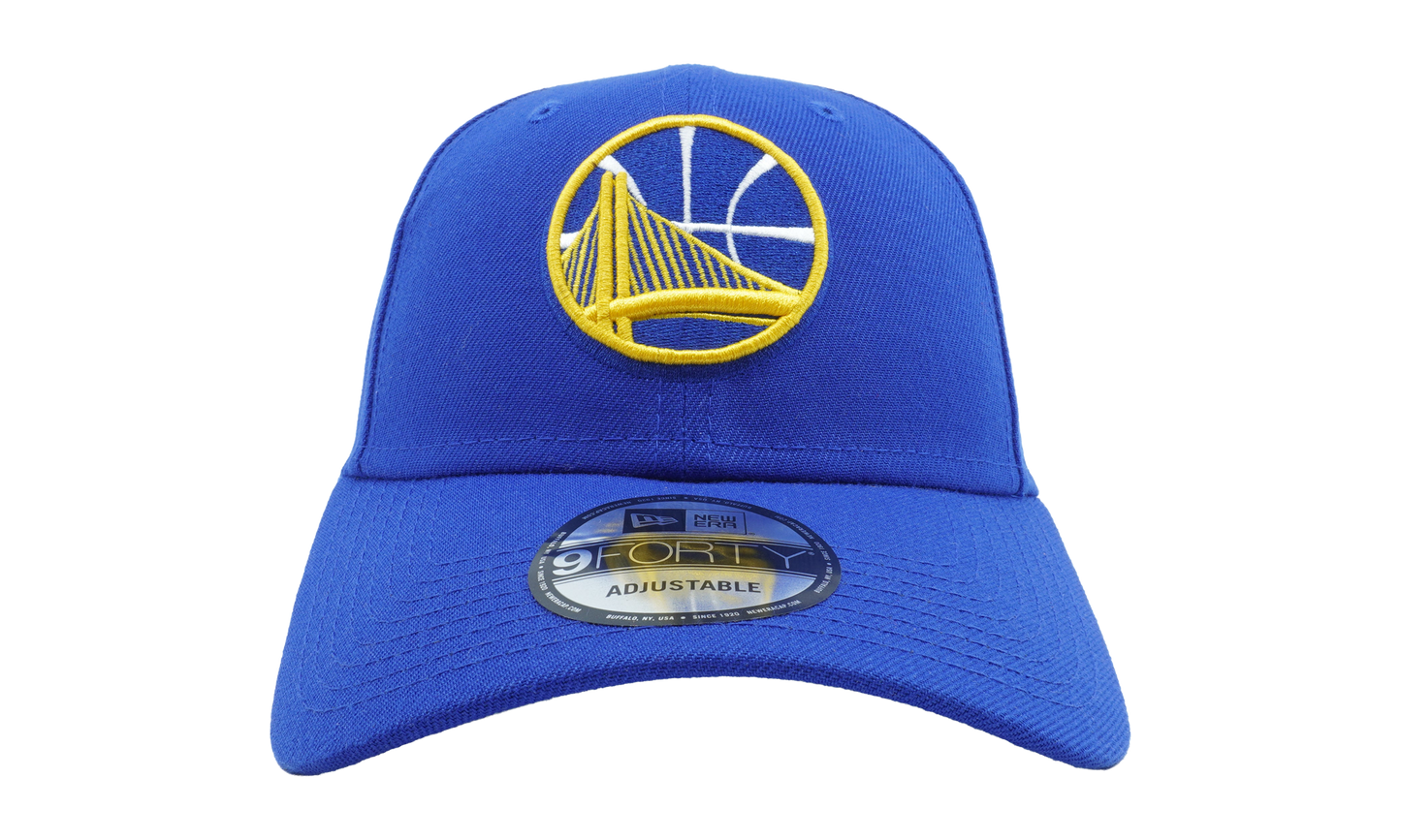 9FORTY Golden State Warriors Free Throw Snapback Hat "Blue / Grey - Under Brim" NE673
