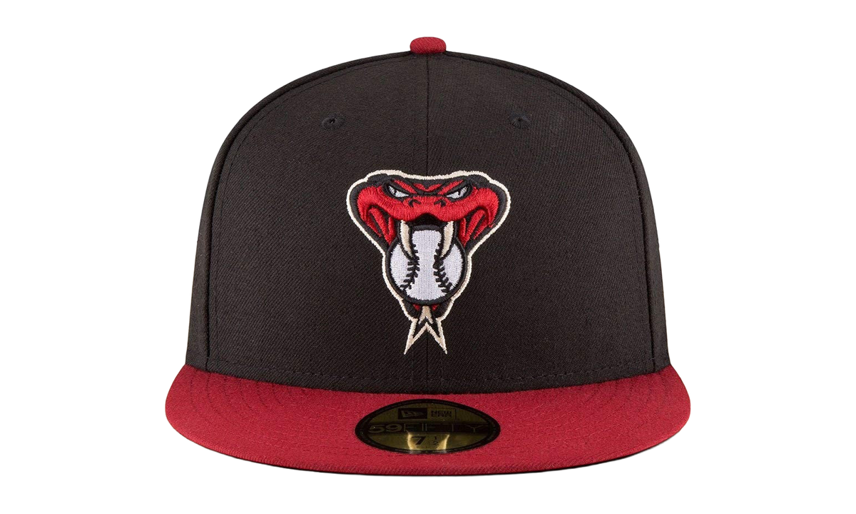 59FIFTY Arizona Diamondbacks On-Field Authentic Fitted Hat "Black / Red - Brim" NE959