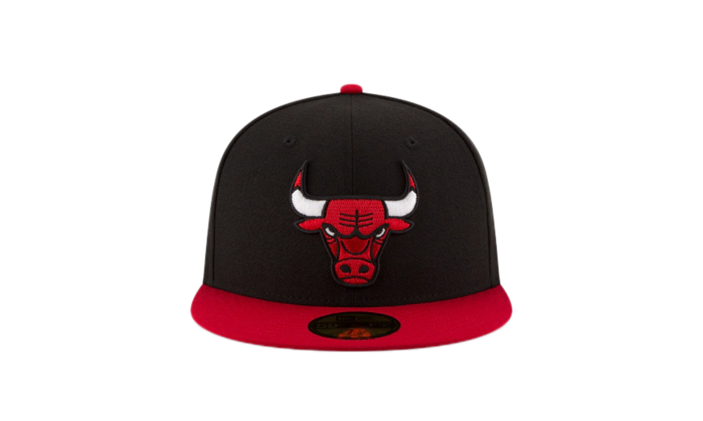 59Fifty NBA Chicago Bulls Alt 2-Tone Fitted Hat "Black" 70343698