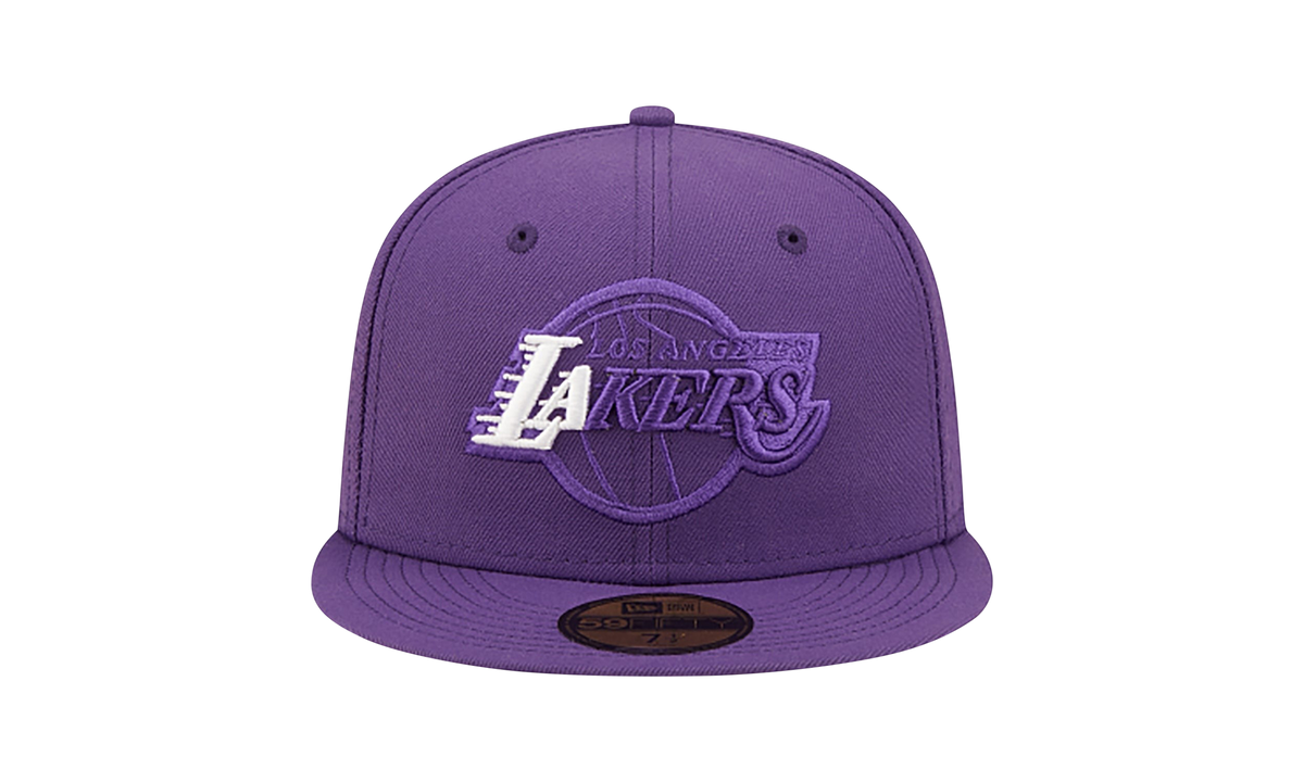 59FIFTY Los Angeles Lakers Team Color Elements Fitted Hat "Purple" NE1039
