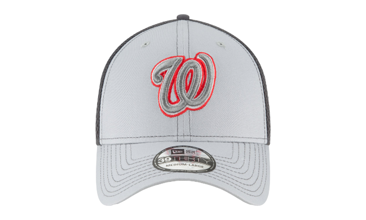 39THIRTY Washington Nationals Neo Flex Fit Hat "Grey" NE662