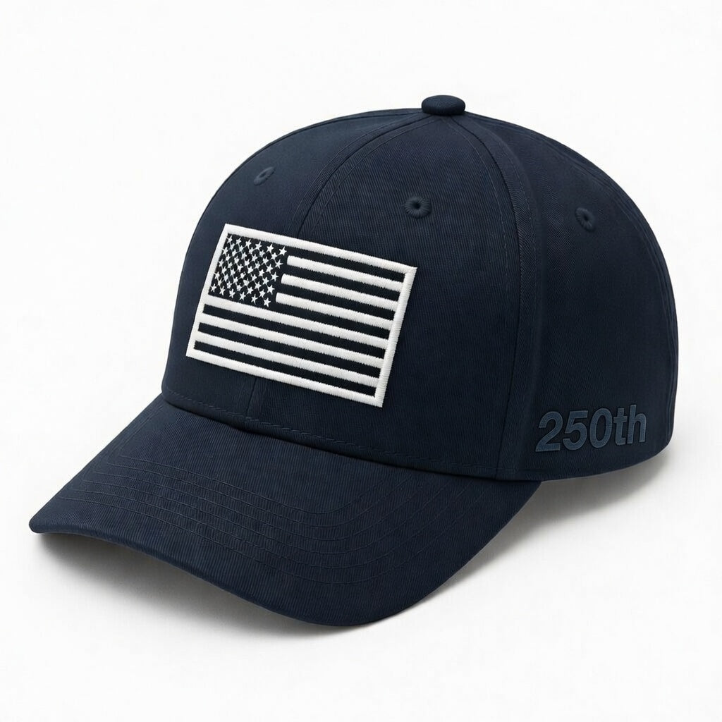 America 250th Anniversary Hat – American Flag Baseball Cap 1776 - 2026 (Exclusive)