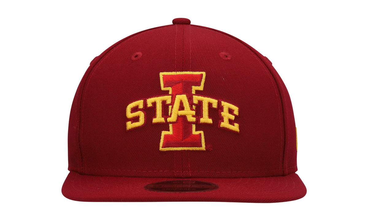 9FIFTY Iowa State Cyclones Cardinal Snapback Hat "Scarlet" NE1023