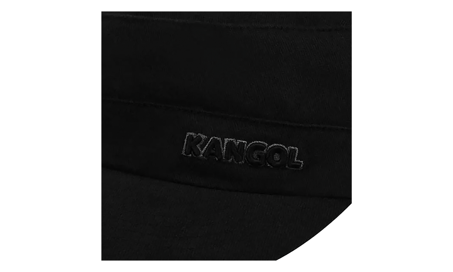 Cotton Twill Army Cap "Black" 9720BC BK001