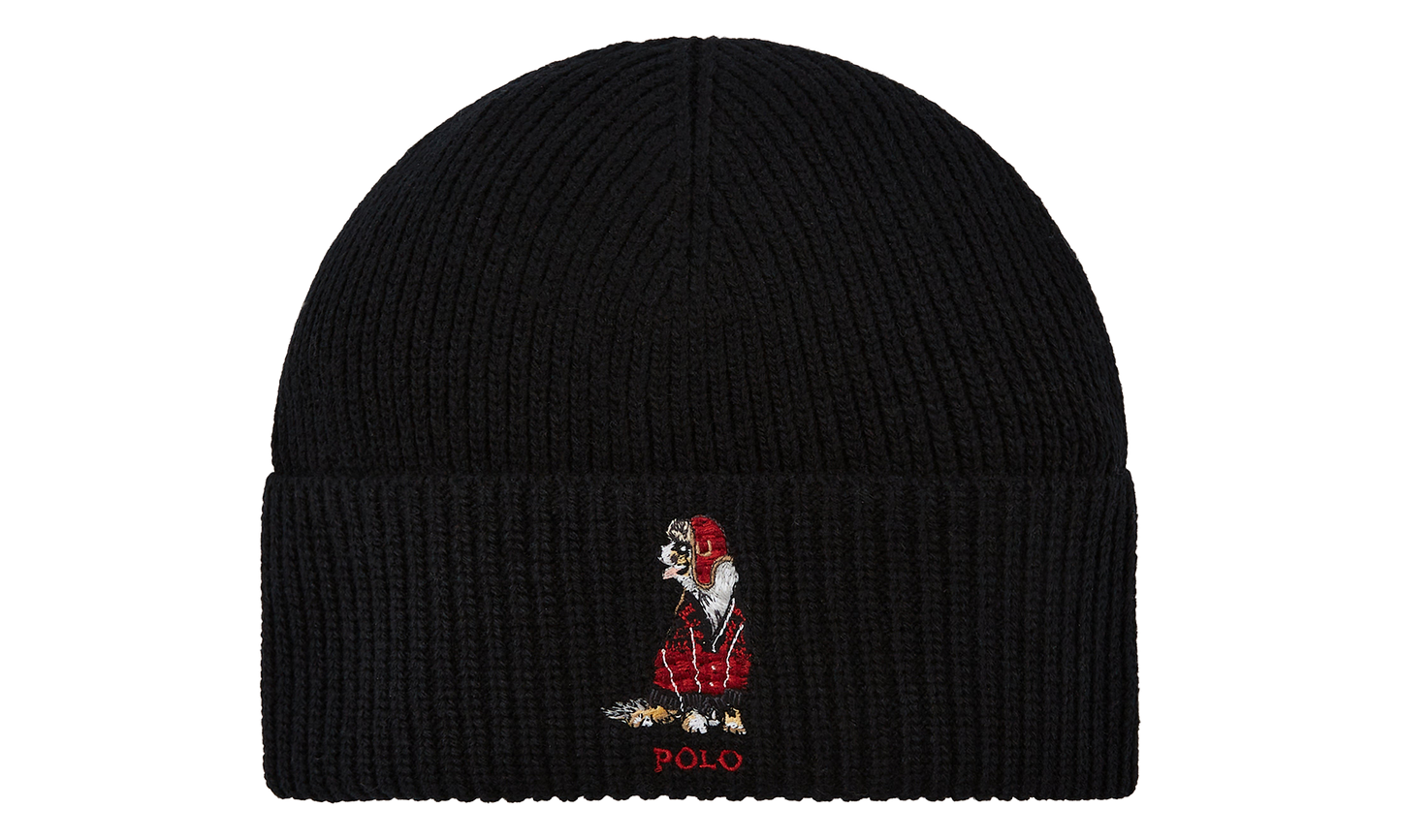Holiday Dog Beanie "Black" PC1467 001