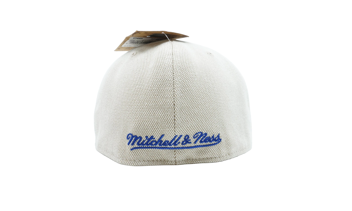 NBA Oxford Fitted Cap "Golden State Warriors - Cream / Blue" G500K 014 5WARRI