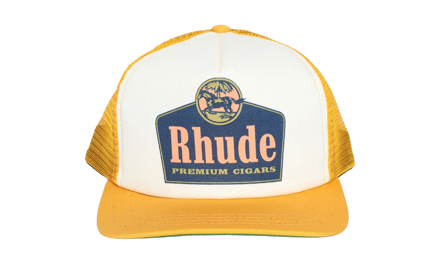 Cigars Trucker Hat "Yellow / Ivory" RHPS24HA09608387 YLI