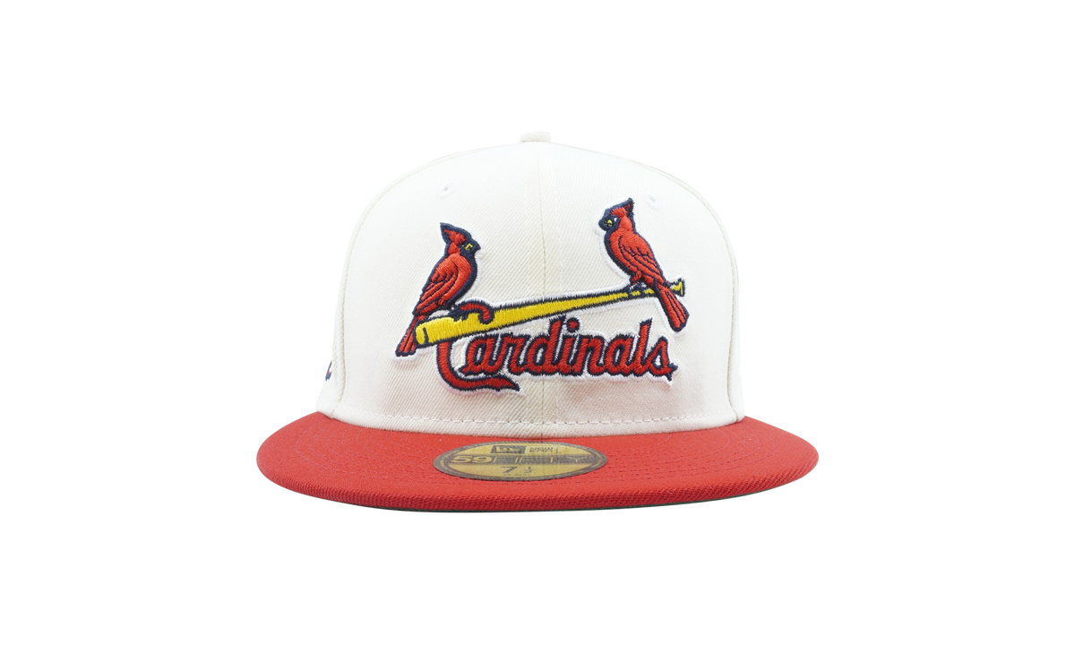 59FIFTY St. Louis Cardinals 125th Anniversary Fitted Hat "Cream / Red - Brim" NE1062