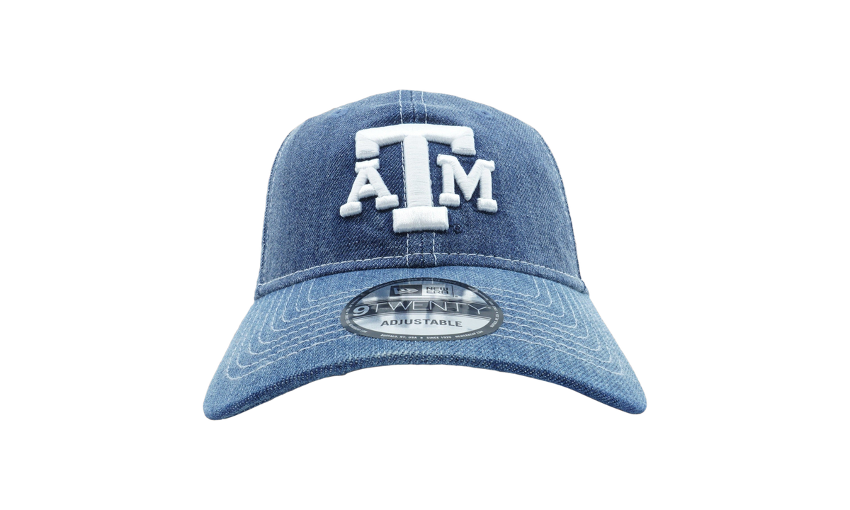 9TWENTY Texas A&M Aggies Denim Drift Texagg XBL Strapback Hat "Denim" NE715