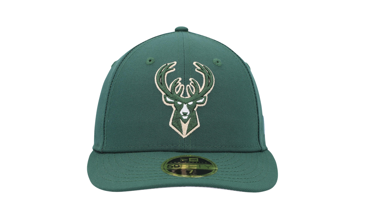 59FIFTY Milwaukee Bucks Basic Team Color Fitted Hat "Green" NE1048