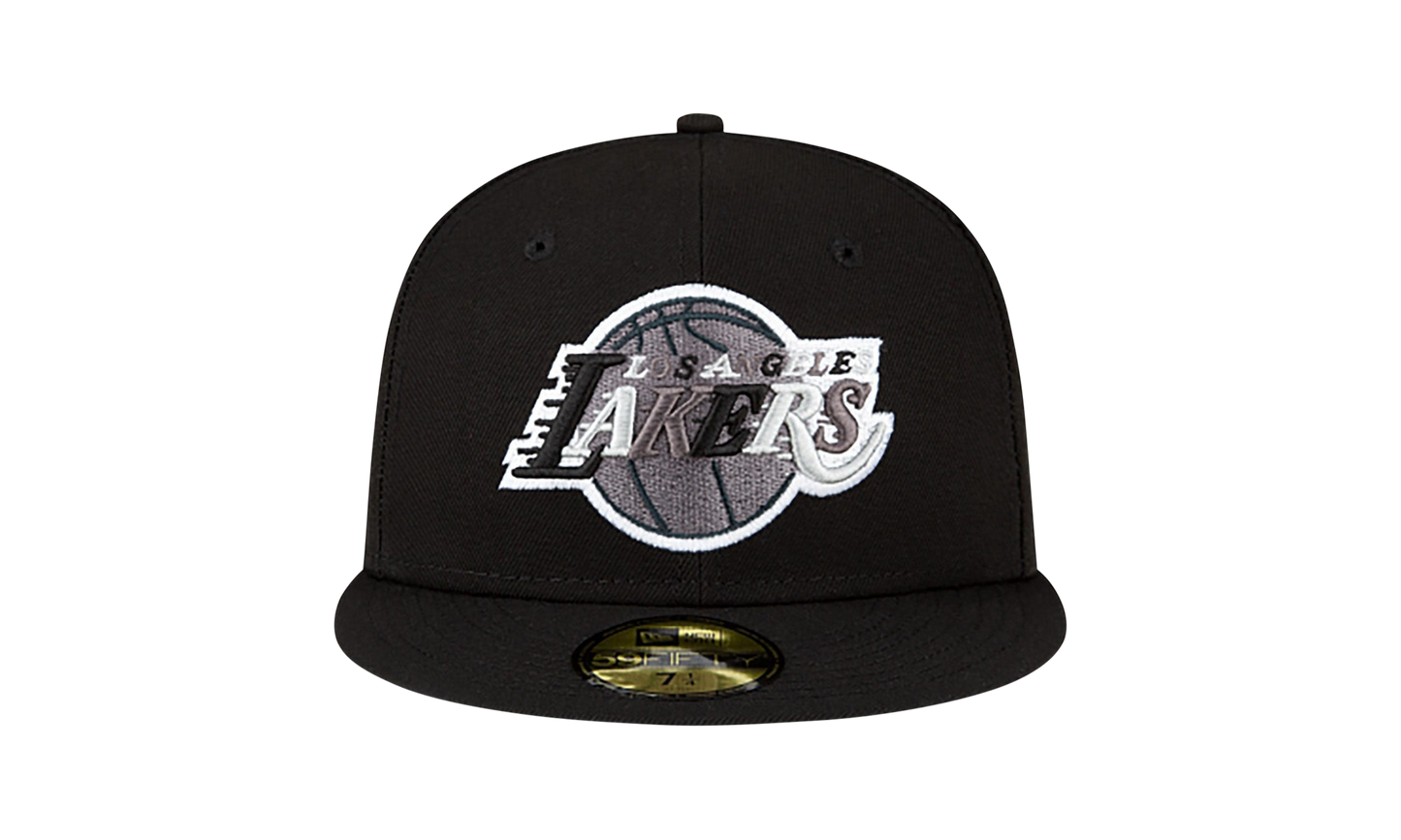59FIFTY Los Angeles Lakers Fitted Hat "Black - Gray - Under Brim" NE1089