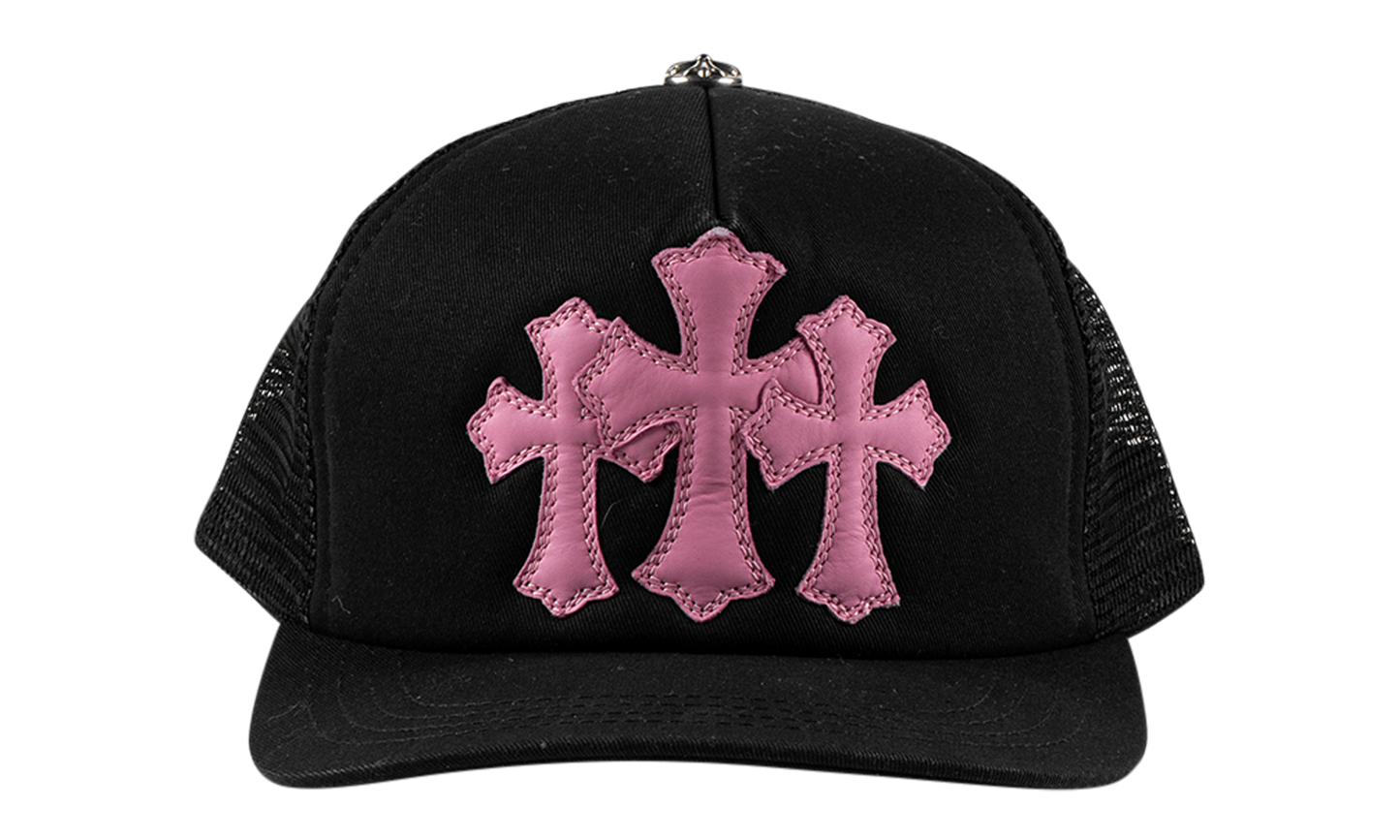 Cemetery Cross CH trucker hat "black/pink" CHRM1192