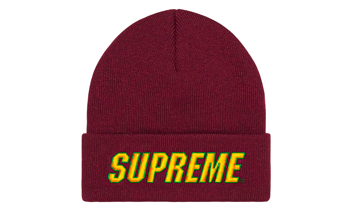 Slant Beanie "FW23 - Burgundy" SU27725