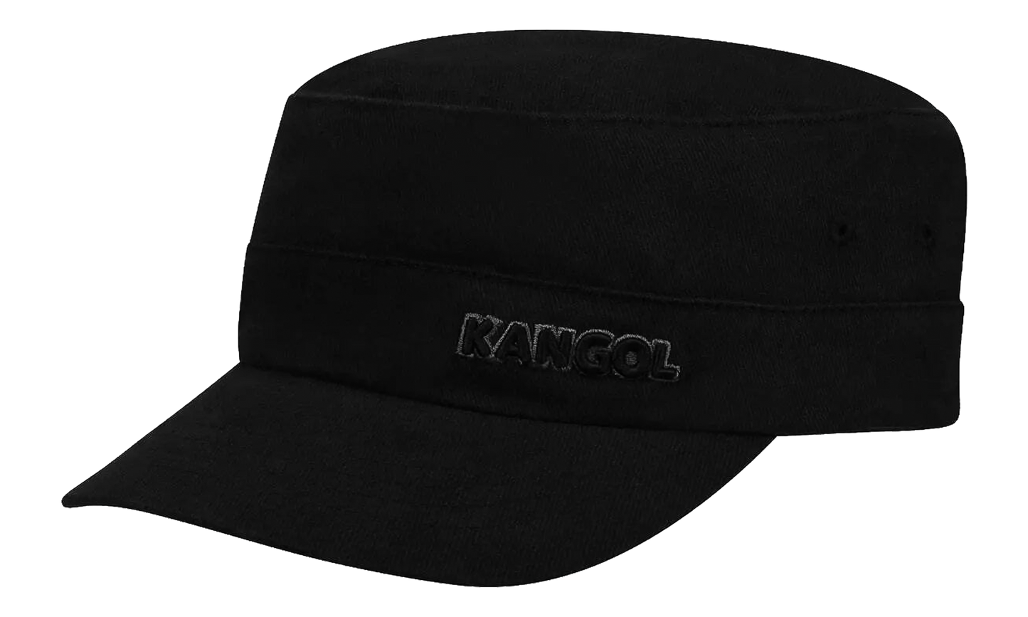 Cotton Twill Army Cap "Black" 9720BC BK001