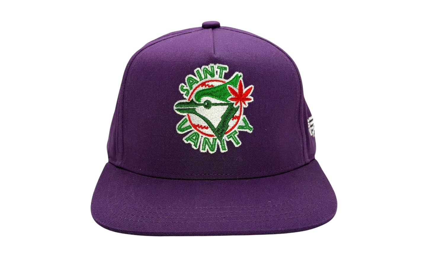 Saint Vanity Snapback Hat "Purple" SV029