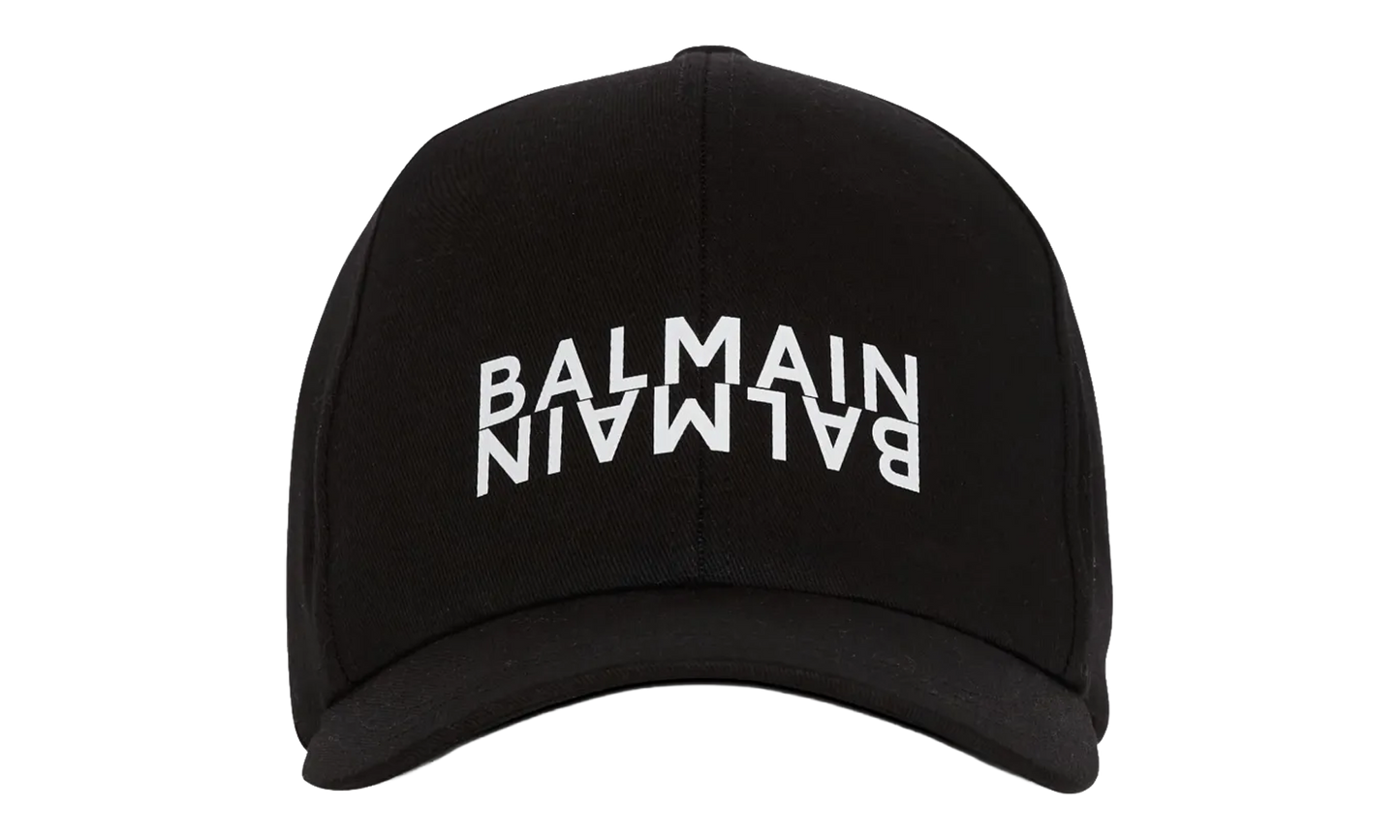 Double Logo Cotton Hat "Black" EH6XA550CB24 ENH