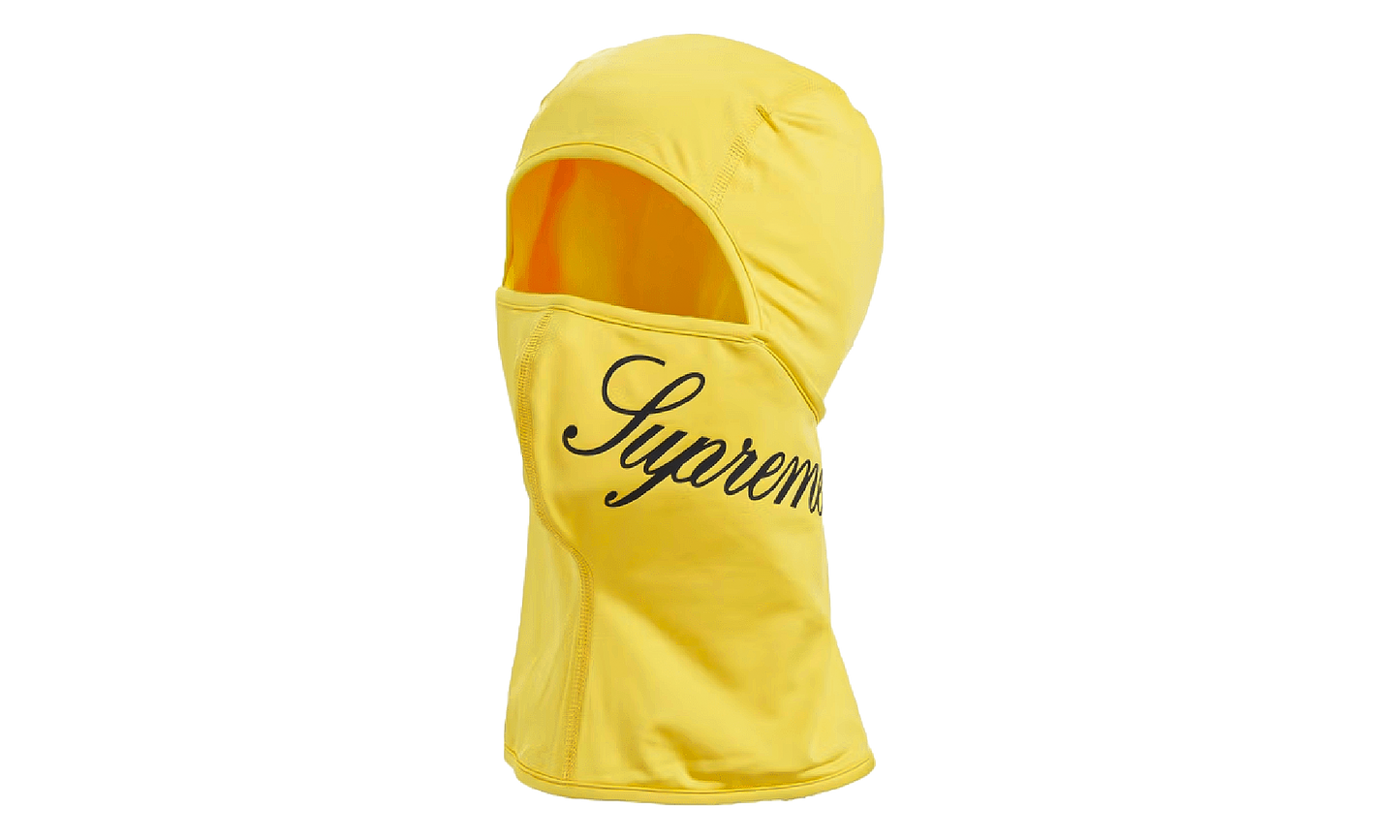 Script Lightweight Balaclava "FW23 - Yellow" SU27125