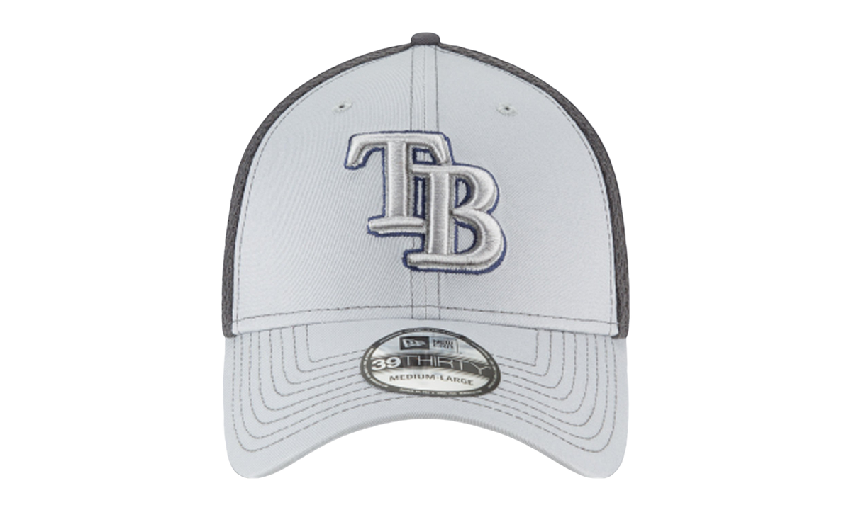 39THIRTY Tampa Bay Rays Neo Flex Fit Hat "Grey" NE663